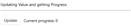 .NET MAUI ProgressBar events